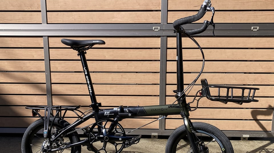【下鴨店】カスタムのススメ。DAHON K9X バチバチ カッコいいカスタム編（きゅうべえ 下鴨店）