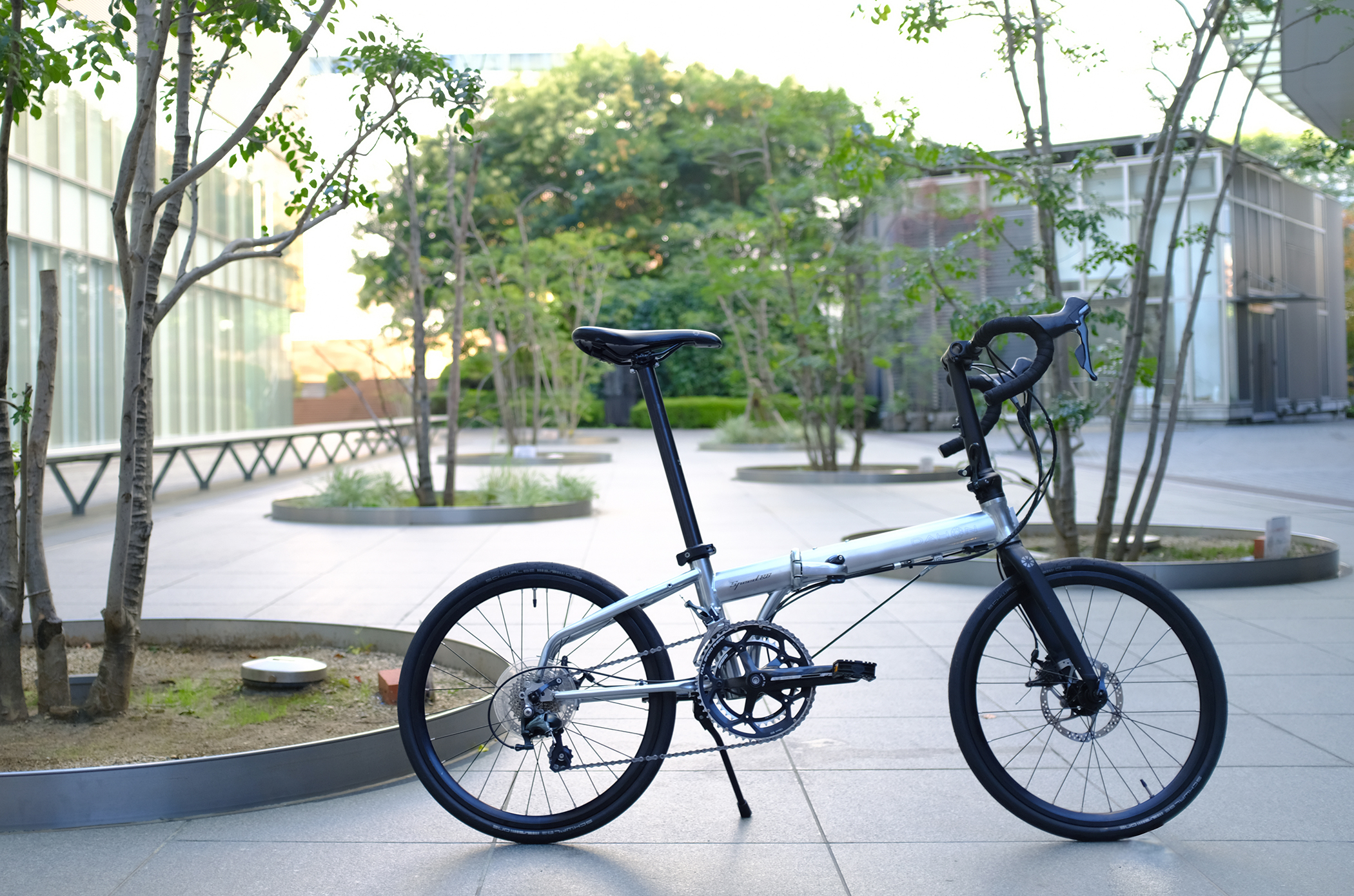 DAHON Speed RB 折りたたみロードバイク シルバー DAHON FOLDING BIKE Speed RB 継続モデル | 自転車、ゴルフ